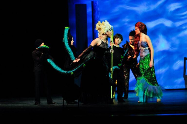 Scene from The Little Mermaid Jr. (2013) production, photo 1 of 23