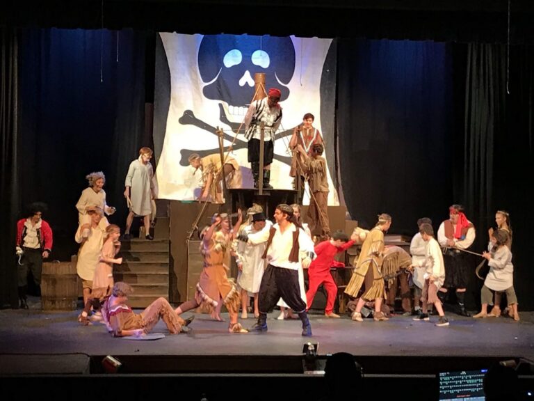 Scene from Peter Pan (2018) production, photo 29 of 30