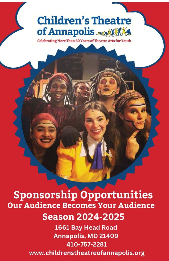 CTA 2024-2025 sponsor brochure, page 1 of 12: cover: Sponsorship Opportunities, Our Audience Becomes Your Audience, Season 2024-2025