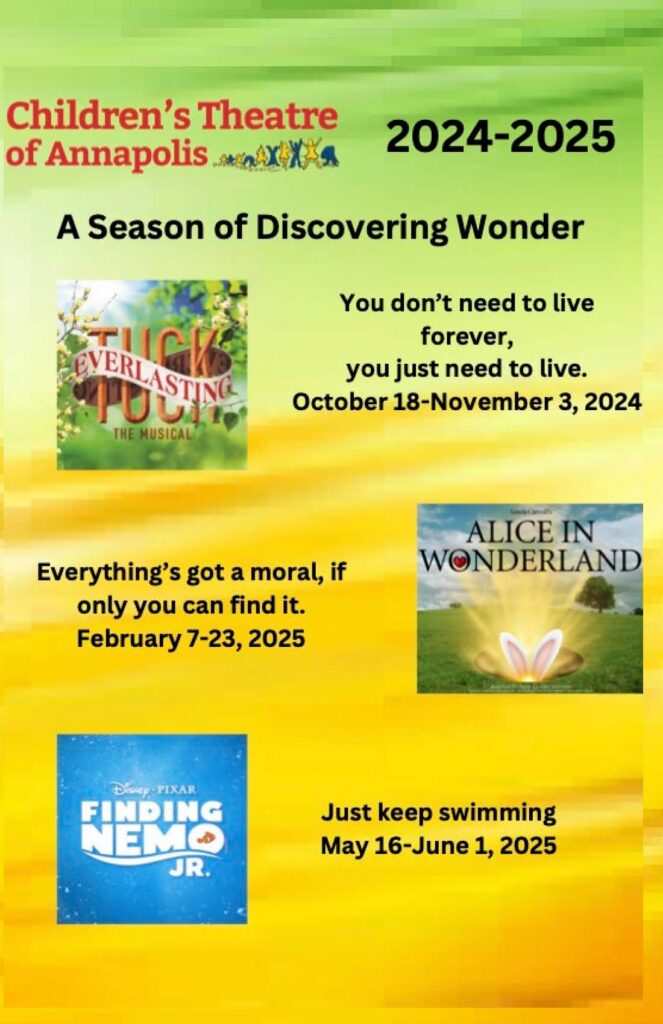 CTA 2024-2025 sponsor brochure, page 11 of 12: 2024-2025 Season of Discovering Wonder