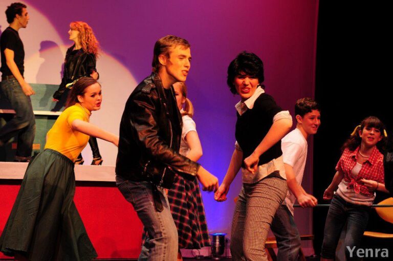 Scene from Grease: The School Version (2012) production, photo 2 of 8