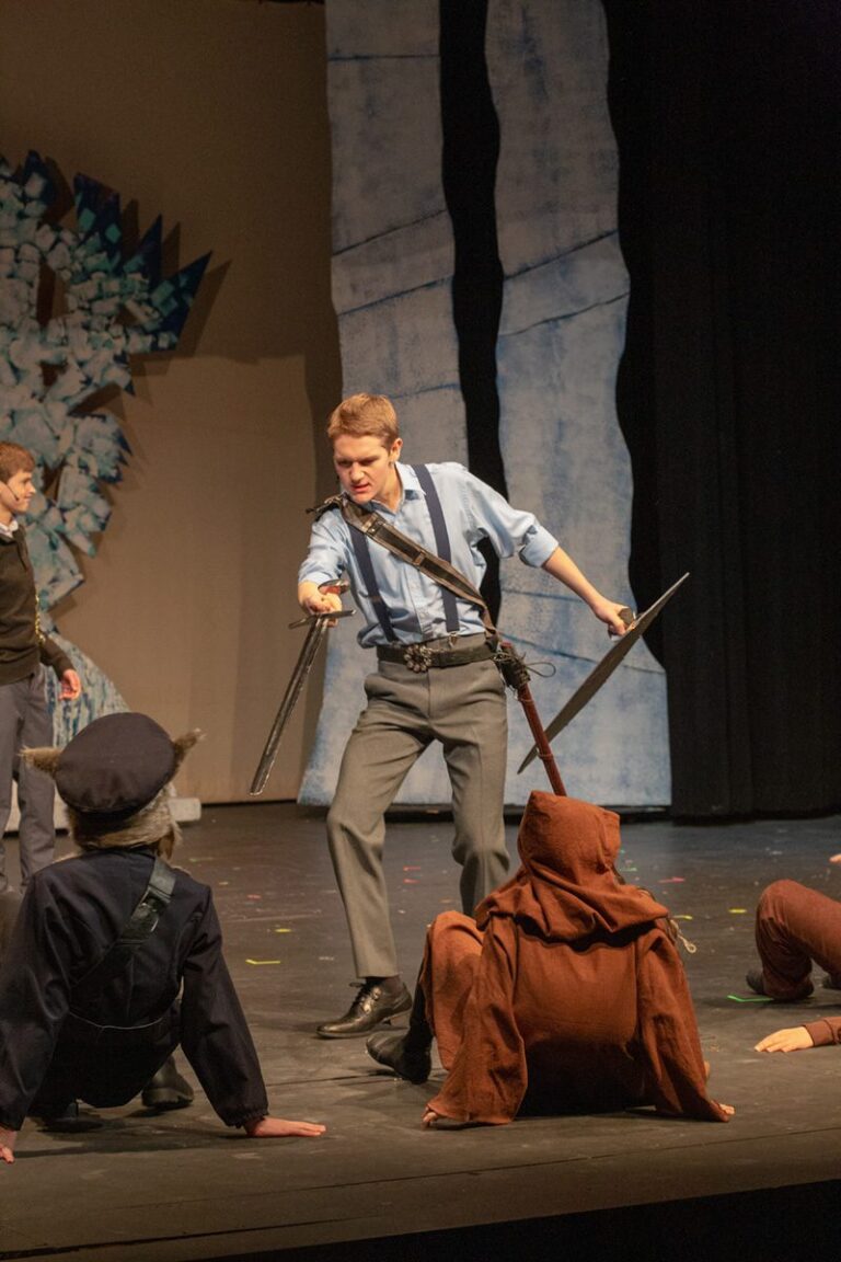 Scene from The Lion, The Witch and The Wardrobe (2019) production, photo 1 of 15