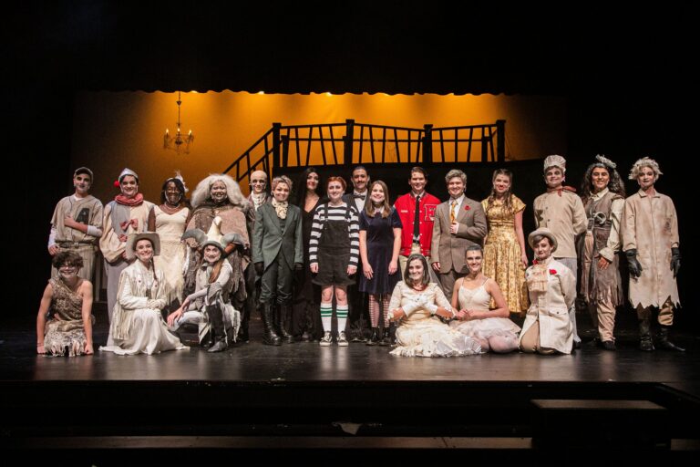 Scene from The Addams Family (2021) production, photo 2 of 15
