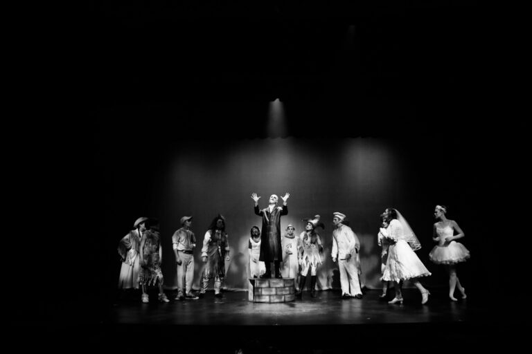 Scene from The Addams Family (2021) production, photo 14 of 15
