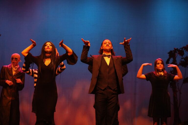 Scene from The Addams Family (2021) production, photo 3 of 15