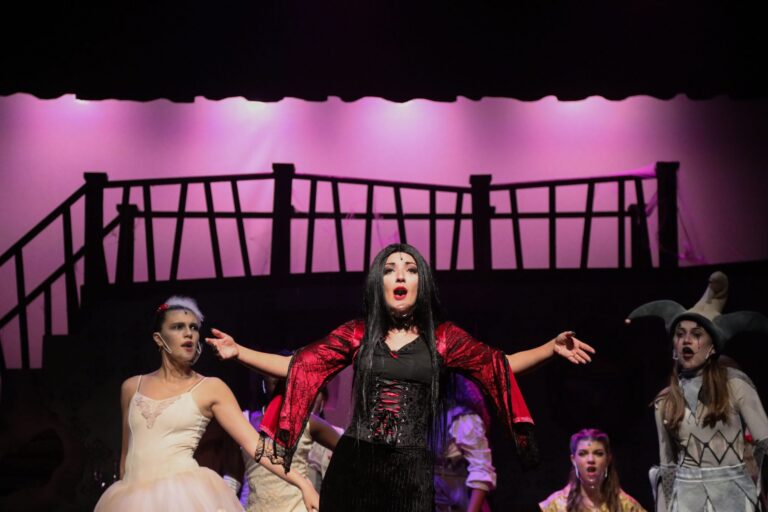 Scene from The Addams Family (2021) production, photo 5 of 15