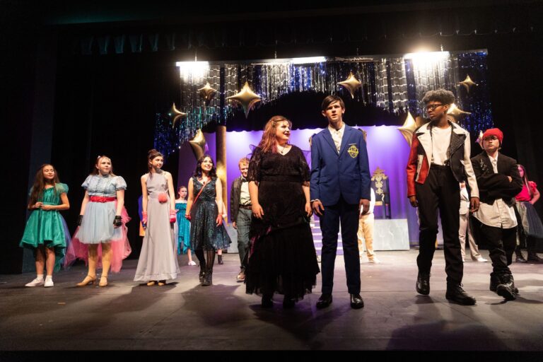 Scene from Disney’s Descendants (2024) production, photo 2 of 11