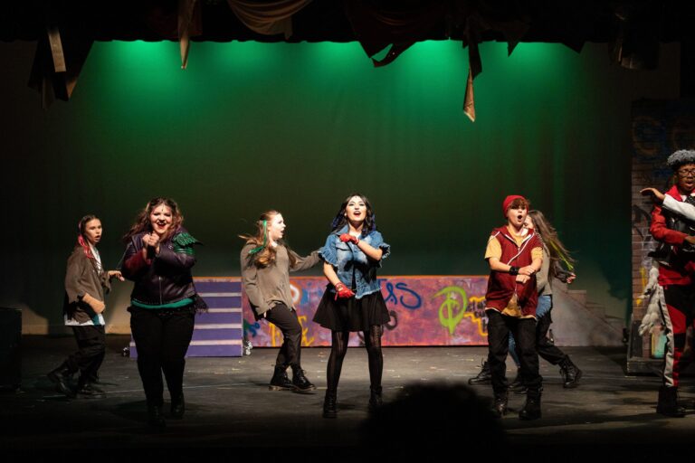 Scene from Disney’s Descendants (2024) production, photo 9 of 11