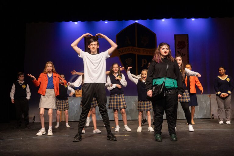 Scene from Disney’s Descendants (2024) production, photo 3 of 11